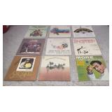 9ct Vintage Vinyl Records