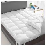 King Size Mattress Topper, 3in Down Alt