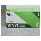 1000ct L Powder-Free Vinyl Gloves