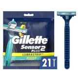 21ct Gillette Sensor2 Plus Pivoting Razors