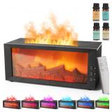300ML White Fireplace Diffuser BOHOFAM