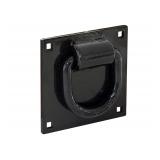 D-Ring w/Mounting Plate & Carriage Bolts 4x6x6in