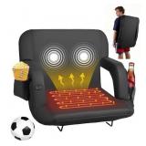 25in VEVOR Stadium Seat: Heated Bleacher Chair