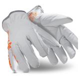Size 10/XL HexArmor Leather Cut & Heat Gloves