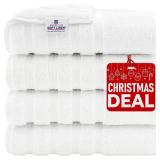4ct American Soft Linen Bath Towels 27x54in