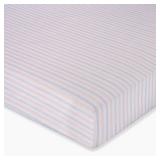 Crane Cotton Sateen Crib Fitted Sheet Skye