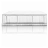 Mesh Party Tent Outdoor Event Shelter 10x30ft