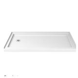 DreamLine SlimLine White Pan 30x60in