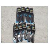 9pk Impress Bristle Brush and Comb Set