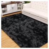 Garvee 10' x 13' Fluffy Rug + Non-Skid Carpet