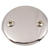 10pk Bath Drain Face Plate 2-Hole