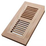 Oak Floor Register for 4x10in