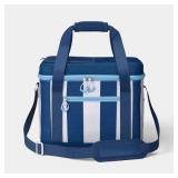 20.7qt Sun Squad Soft Sided Cooler 24 Cans Blue