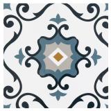 10pc Achim Slate Peel & Stick Vinyl Tile, 12x12in