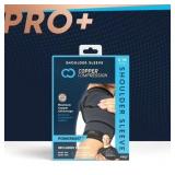 2pk S/M Copper Compression PRO+ Shoulder Sleeve