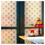 DKTIE Geometric Window Film Privacy