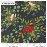 15yd When Snow Falls Winter Birds 44/45' Night Sky