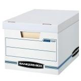 10pc Bankers Box 703 Storage Boxes w/ Lids
