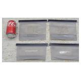 4pk Silicone Sous vide Cooking Bags