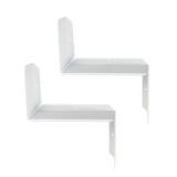 2pc Flex Short Sleeve Shelf 9.8x6x6in