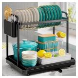 2-Tier Sakugi Dish Drying Rack 15x11x15in