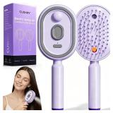 Electric Spray Massage Comb, Purple