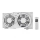 Holmes TwinBreeze Window Fan 23.5x12.2x6.5in