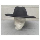 One Size Flexible Cowboy Hat, Black