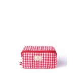 Debenhams Marshmallow Box Bag - Red Gingham