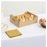 15pk Sabert Small Tray w/Cover 15x10x4in