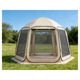 VEVOR 4-8 Person Pop Up Screen House Tent 10x9.2ft