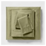 4pc Queen Solid 400 TC Sheet Set