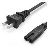 3pk TV Power Cord for Samsung LG TCL 4K