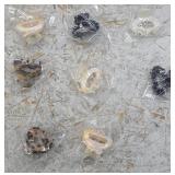 8ct Mini Assorted Hair Clips