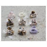 9pc Mini Hair Clips Assorted Color
