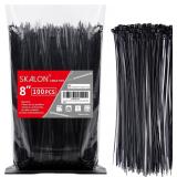 500pc Skalon Zip Ties, 8in