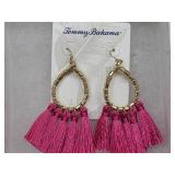 Tommy Bahama Gold Hoop Earings