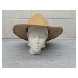 One Size Flexible Cowboy Hat, Beige