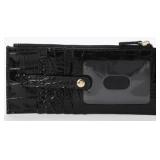 Black Melbourn Leather Card Wallet