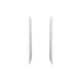 2pc Shower End Wall Set 34x76' STORE+ Alcove White