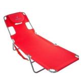 Ostrich Chaise Lounge Chair 72x22x12in