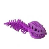 37in Plush Dinosaur Skeleton Headgear Purple