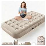 Twin Size TRAKAR Air Mattress w/Built-in Pump