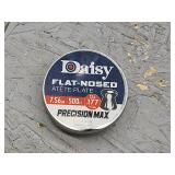 500ct Flat-Nosed Metal BB Pellets .177 Cal