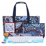 American Mahjong Set: 166 Tiles, Navy Bag