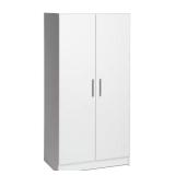 Wood Freestanding Garage Cabinet 32x65x16in