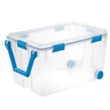 120qt Sterilite Gasket Box Tote with Wheels