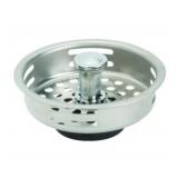 5pk Stainless Sink Drain Stopper, 3-5/16'