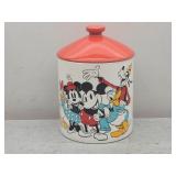 Mickey & Friends True Pals Ceramic Jar 7x10in