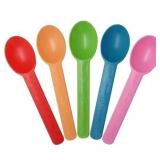 1000pc Green Earth Heavy Spoons Karat